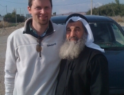 Jon and an Arab Sheikh - Jordan Tour