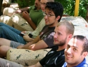 jordanians and americans relaxing together