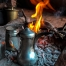 Bedouin coffee by the fire - Wadi Rum Tour