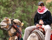 JohnonCamelTourPetraBackHike