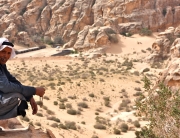 Bedouin guide at the Ammarin camp in Petra Jordan