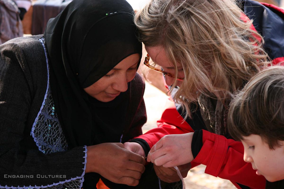 Working with local Jordanians