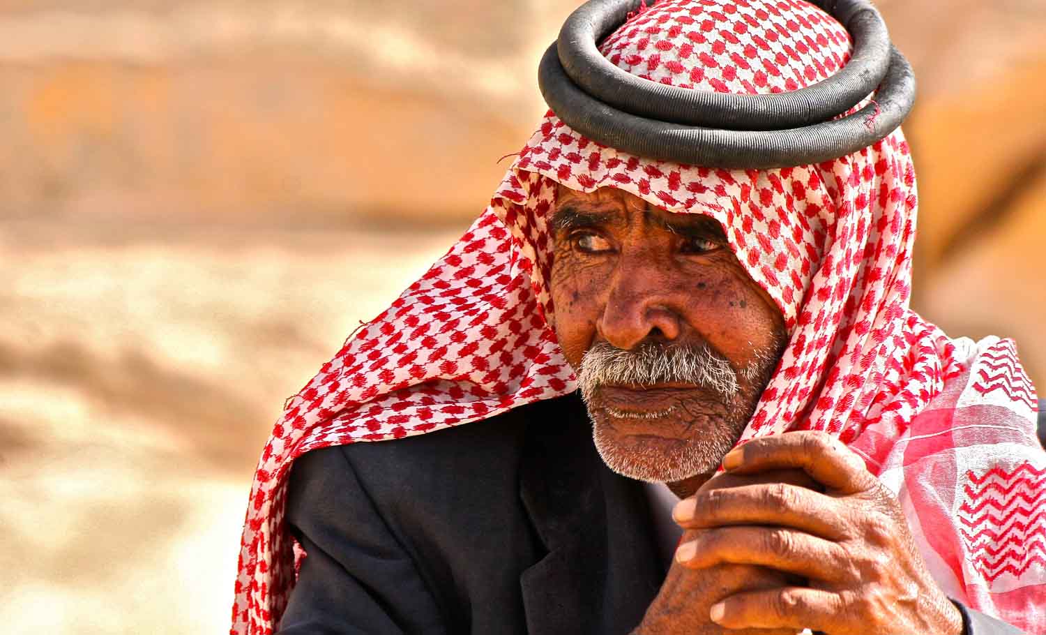 Abu Ghassan, Ammarin Bedouin of Petra Jordan