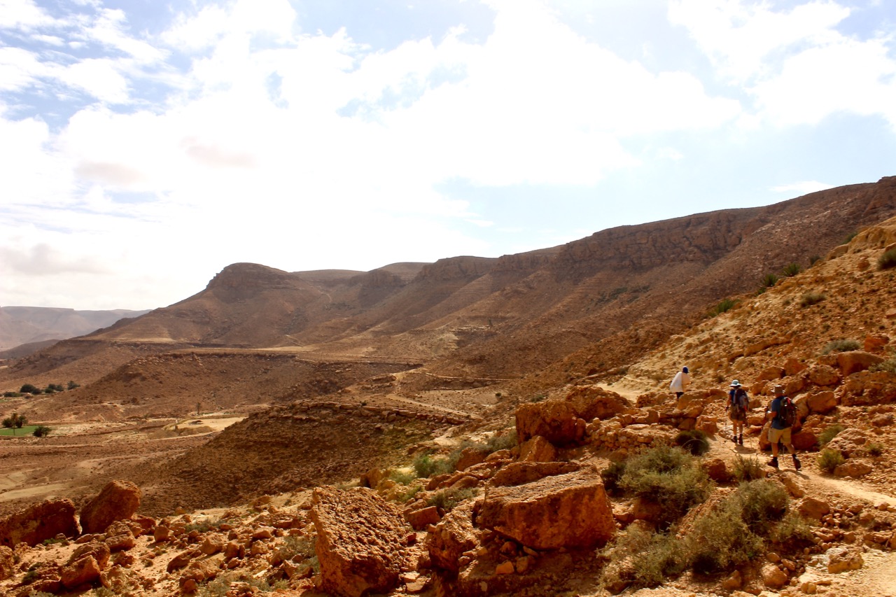 Hiking Chenini's Rolling Hills